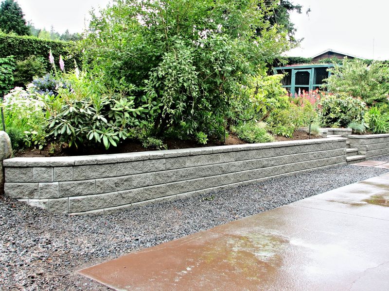 Retaining Wall with Shotcrete